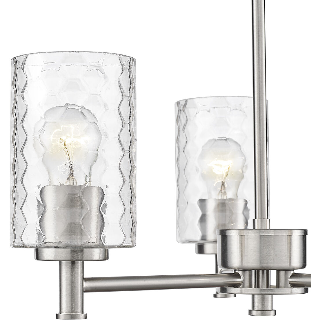 Ashli 3 Light 20 inch Brushed Nickel Chandelier Ceiling Light